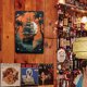 thumbnail image 4 of Barco Placa Metal Vintage Pintura Hierro Rectangular Arte Pared Del 20x30cm, 4 of 9