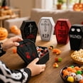 thumbnail image 5 of Small Coffin Candy Boxes Pack of 10 Gothic Rip Design for Halloween Party Treats, 5 of 9