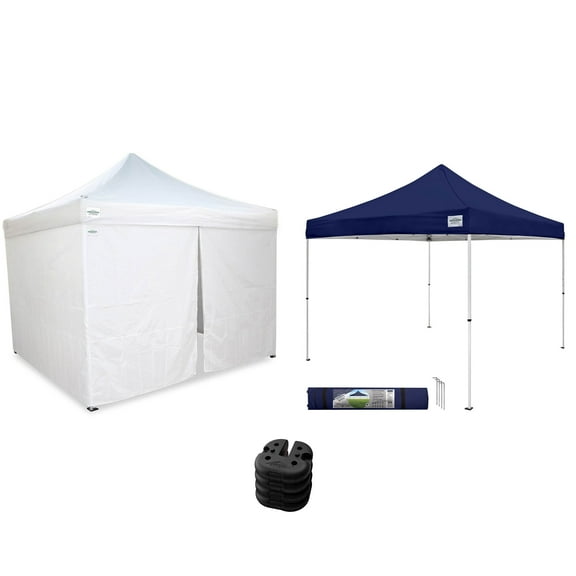 Caravan Canopy V-Series Sidewalls & M-Series Pro 2 Shade Tent w/4 Weights
