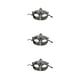 thumbnail image 1 of Sonducket Media cara Retro Masque Masquerade Disfraces Mardi Gras Fiesta veneciana Actuación Cumpleaños Halloween plata antigua Type1 NO1 Sonducket CBP372941, 1 of 6