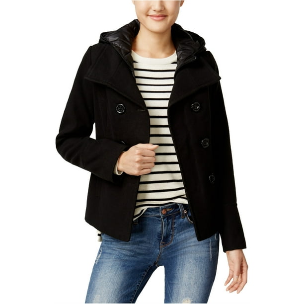 Chaquetón Con capucha American Rag Negro Mediano