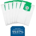 thumbnail image 4 of TRAHOO-Genuine Prima HEPA Canister Vacuum Cleaner Bags, Charcoal-Infused Green, Six Bags Included, RCHC-6, 4 of 4