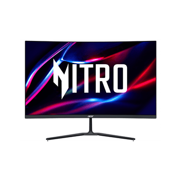 Acer Nitro Curved ED270R S3 27inch 1920x1080 180Hz Refresh rate 1ms response time AMD FreeSync Premium HDR Gaming Monitor, HDMIx2, DisplayPort