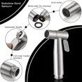 thumbnail image 2 of Easy Water Pressure Adjustment Hand Held Bidet Sprayer, Save Water With Rust-Proof And Anti-Corrosion 304 Stainless Steel, 2 of 5