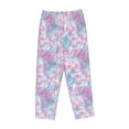 thumbnail image 4 of Daiia Tie Dye Women's Sleep Pant with Pockets and Drawstring,Pajama Pants-X-Large, 4 of 9