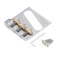 thumbnail image 2 of Guitar Telecaster Bridge, Solid Telecaster Guitar 3 Saddle Bridge  For Electric Guitar, 2 of 8