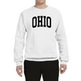 thumbnail image 2 of Wild Bobby State of Ohio College Style Unisex Crewneck Sweatshirt, 2 of 6