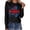 Black, variant on America 250 Shirt Women Women's Loose Fit Casual Soft Basic Tee Comfortable Everyday Womens Tees Red S