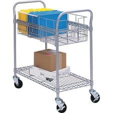 Safco SAF5236GR Chariot à Courrier