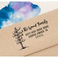 thumbnail image 2 of Printtoo Custom Family Holiday Self Inking Address Stamp Christmas Gift Designer Rubber Stamp, 2 of 6