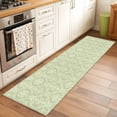 thumbnail image 2 of Vintage Turkish Pattern Area&nbsp;Rug 2x6ft Green Mural Farm Non-Slip&nbsp;Washable Square&nbsp;Rugs Soft Felt Indoor Floor Mat for Bedroom Kitchen Living Room Bathroom, 2 of 9