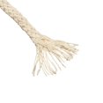 thumbnail image 4 of 5mm 100m Macrame Rope Natural Beige Cotton Twisted Cord Artisans Hand Craft, 4 of 5