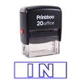 thumbnail image 2 of Printtoo IN Self Inking Rubber Stamp Office Stationary Stamp-Blue, 2 of 2