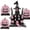 Haunted Castle & Pumpkin, variant on Halloween Standing Pumpkin Foil Balloons Set - 4 Pack Self-Standing Jack-o'-Lantern Balloons, Air-Fill Halloween Decorations for Party, Yard & Haunted House