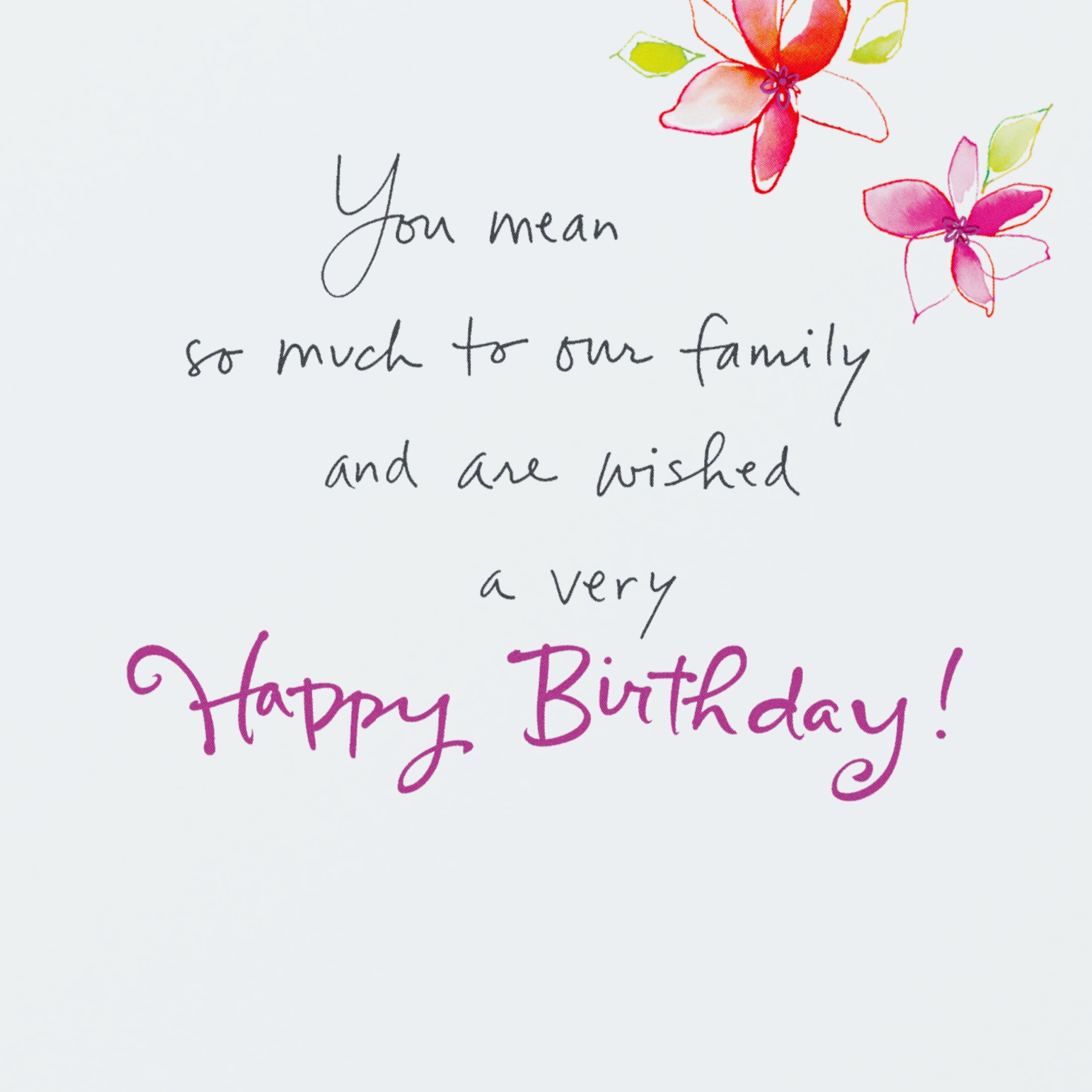 American Greetings Birthday Card for Daughter (Floral Whispers)
