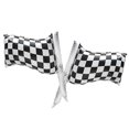 thumbnail image 1 of Suministros para fiestas temáticas de coches de carreras con bandera a cuadros de Globoons GOTPASS, 1 of 5