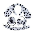 thumbnail image 2 of Milageto Puppy Dog Ears and Long Tail Set Ears Hair Clip for Dance Carnival Halloween Spotted, 2 of 8