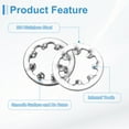 thumbnail image 3 of 50Pcs SAE 8# 304 Stainless Steel Internal Tooth Lock Washer, 3 of 6
