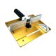 thumbnail image 5 of Placa de inserción de enrutador de aluminio Placa de inserción de mesa de enrutador Montaje de inserción superior de mesa Dorado Sharpla inserto de placa de enrutador, 5 of 7