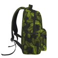 thumbnail image 3 of Fotbe Tropical Palm Leaves Fern Leaf Pattern Casual Backpack for School, Travel, and Outdoor Activities - Durable, Lightweight, and Comfortable, 3 of 5
