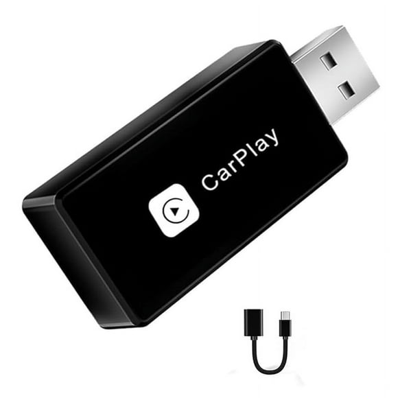 Wireless CarPlay Adapter, Easy Plug & Play Converts Wired CarPlay to Wireless,Convert Wired to Wireless CarPlay Dongl
