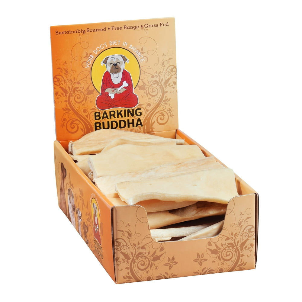 Barking Buddha 6" Beef Cheek Slices Grain Free Small Breed Beef Chews