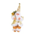 thumbnail image 1 of Figurine du Père Noël de Table Déco de Noël Intérieure Extérieure Collection Fête de Noël Dorée, 1 of 9
