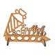 thumbnail image 2 of Porta Dinero de Madera Soporte Mensaje Tarjeta Saludo Ornamento Creativo para Escritorio Apto para Estudiantes Oficina Decoración Aniversario, 2 of 9