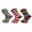 D5, variant on Colorful Fun Socks Novelty Crazy Crew Dress Socks 3 Pairs Shoe Size 5-7 - D2