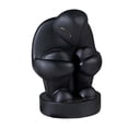 thumbnail image 4 of Escultura nórdica de hombre silencioso, modelo de escultura artística, estatua de resina pensadora de resina para utilería para fotos, accesorios, Negro mayimx Estatuilla de pensador, 4 of 9