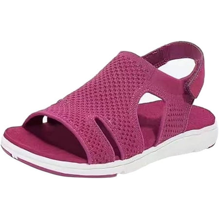 Women Sport Walking Sandals Flat Lightweight Open Toe Summer Athletic Water Shoes