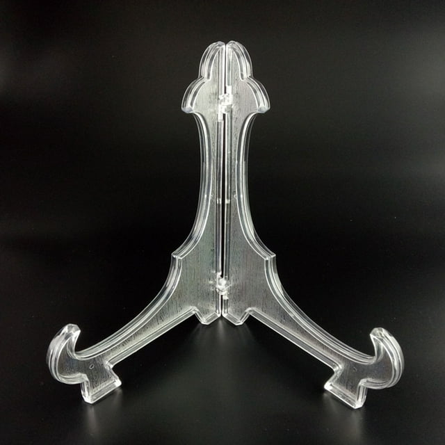 Xingzhi Transparent Plastique Transparent Présentoir Insigne Gem Insigne Golf Post Gem Chevalet Stand Chevalet Stand Photo Cadre Rack