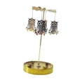 thumbnail image 4 of Candelabro giratorio, vela de pilar giratoria, decoración con bandeja, regalo ideal, centro de mesa para la mesa de comedor de familiares y amigos Ave nocturna, 4 of 8