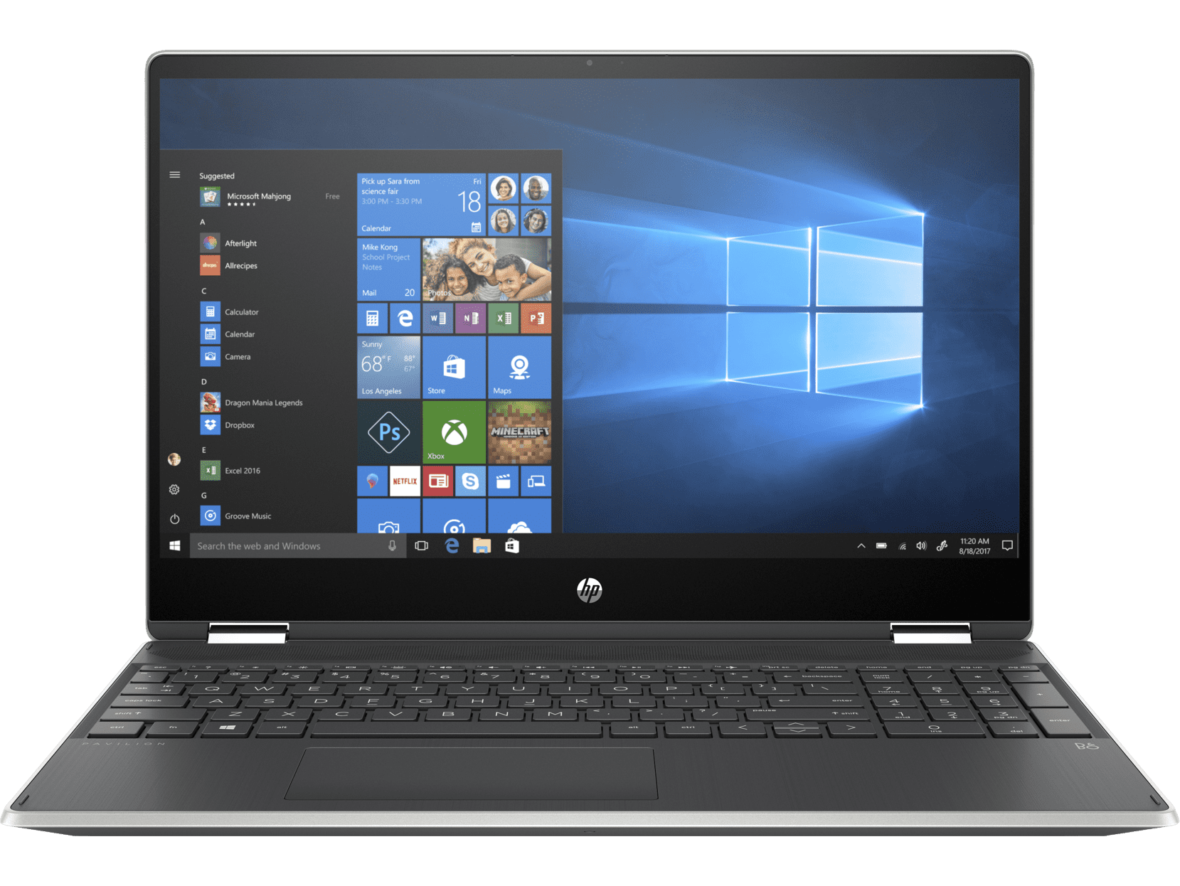 HP Pavilion 15-dq1020nr Home and Business Laptop (Intel i5-10210U 4