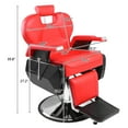 thumbnail image 3 of Ktaxon Barber Chair, Recline Hydraulic Hairdressing Seat Equipment, Saloon Shop Station Furniture, 3 of 13