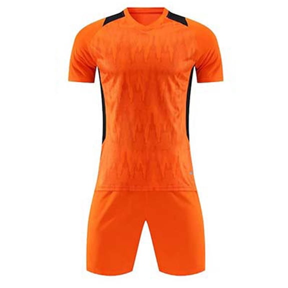 OGLCCG Boys Soccer Jersey Set Kids Football Training Uniform Quick Dry Youth Sports Tees with Shorts Team Tracksuits Size 4-15