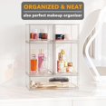 thumbnail image 4 of Bottle Storage Organizer Baby - Acrylic Bottles Station Organizer Container, Stackable Clear Drawers for Countertop, Vanity, Bathroom, Cabinet, Pantry Organization, 5 Pack, 2S2M1L, 15.4" H, 4 of 5