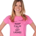 thumbnail image 2 of Glad Lash "Keep Calm and Get Lashes" T-Shirt, 2 of 2
