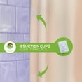 thumbnail image 2 of Forro de ducha Clean Healthy Living PEVA 180 x 180 cm, color topo, 2 of 5