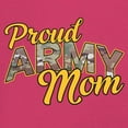thumbnail image 3 of Proud Army Mom Women's Long Sleeve T-shirt US Military Family Pride Veteran Patriotic Armed Forces Mother's Day Licensed, 3 of 7