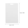 thumbnail image 4 of 100pcs Blank Plastic Tag Diy Use Printable And Paintable Blank Name Label Id Cards, 4 of 9