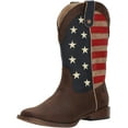 thumbnail image 5 of Roper Boys American Patriotic Square Toe Cowboy   Mid Calf Boots, 5 of 12