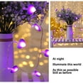 thumbnail image 3 of 1.5M LED Love String Lights Pink Purple Blue Christmas Wedding Birthday Party L9, 3 of 8