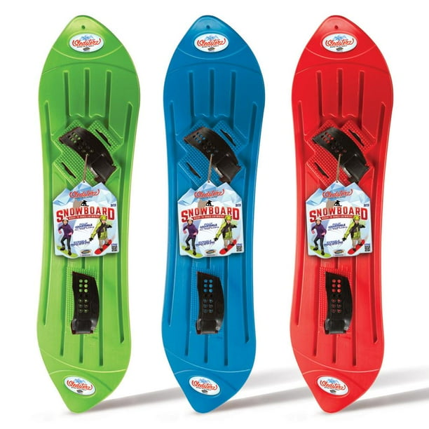 Sledsterz Geospace Snowboard, Assorted Colors…