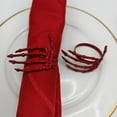 thumbnail image 4 of WEGFTDUOP Halloween Decor Halloween Series Napkin Buckle Ghost Hand Napkin Ring Curtain Buckle Halloween Party Decoration Indoor Ornaments, 4 of 6