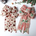 thumbnail image 3 of RV 6 uds cinta navideña cinta de cáñamo de imitación lazos decorativos navideños cinta de lazo DIY, 3 of 5