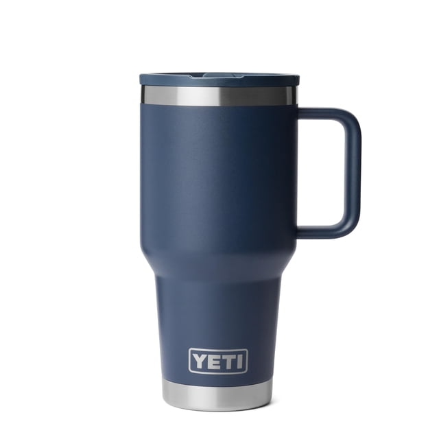 YETI Rambler Tasse de Voyage 30 oz avec Couvercle à Paille Rabattable