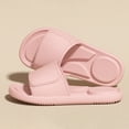 thumbnail image 2 of Orthopedic Slippers for Women Men Fashion Solid Color Slides Summer Lightweight Arch Support Quick Drying Shower Shoes Pink Size 7, 2 of 4