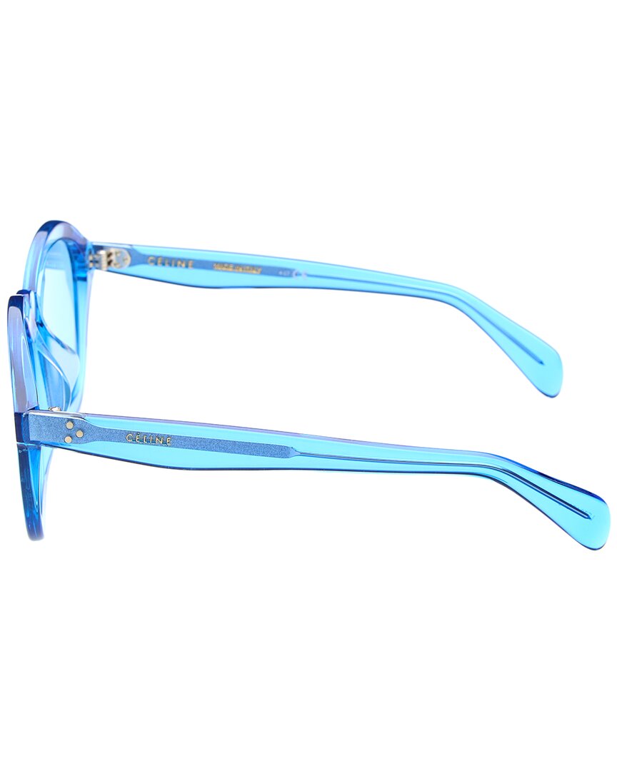 CELINE Women's CL40017F 53mm Sunglasses, Blue - Walmart.com
