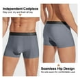 thumbnail image 4 of Mens Boxers Shorts Multipack, Breathable Mens Underwear Boxers Trunks, 4 Pack, 4 of 6